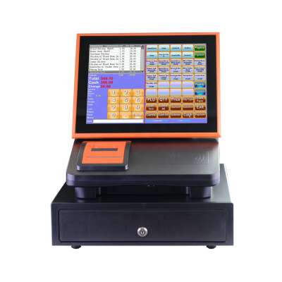 High quality touch pos system modern fiscal cash register for sale